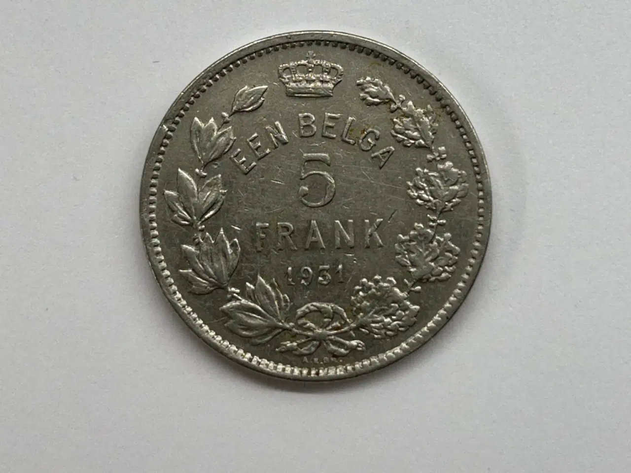 Billede 1 - 5 Francs Belgium 1931