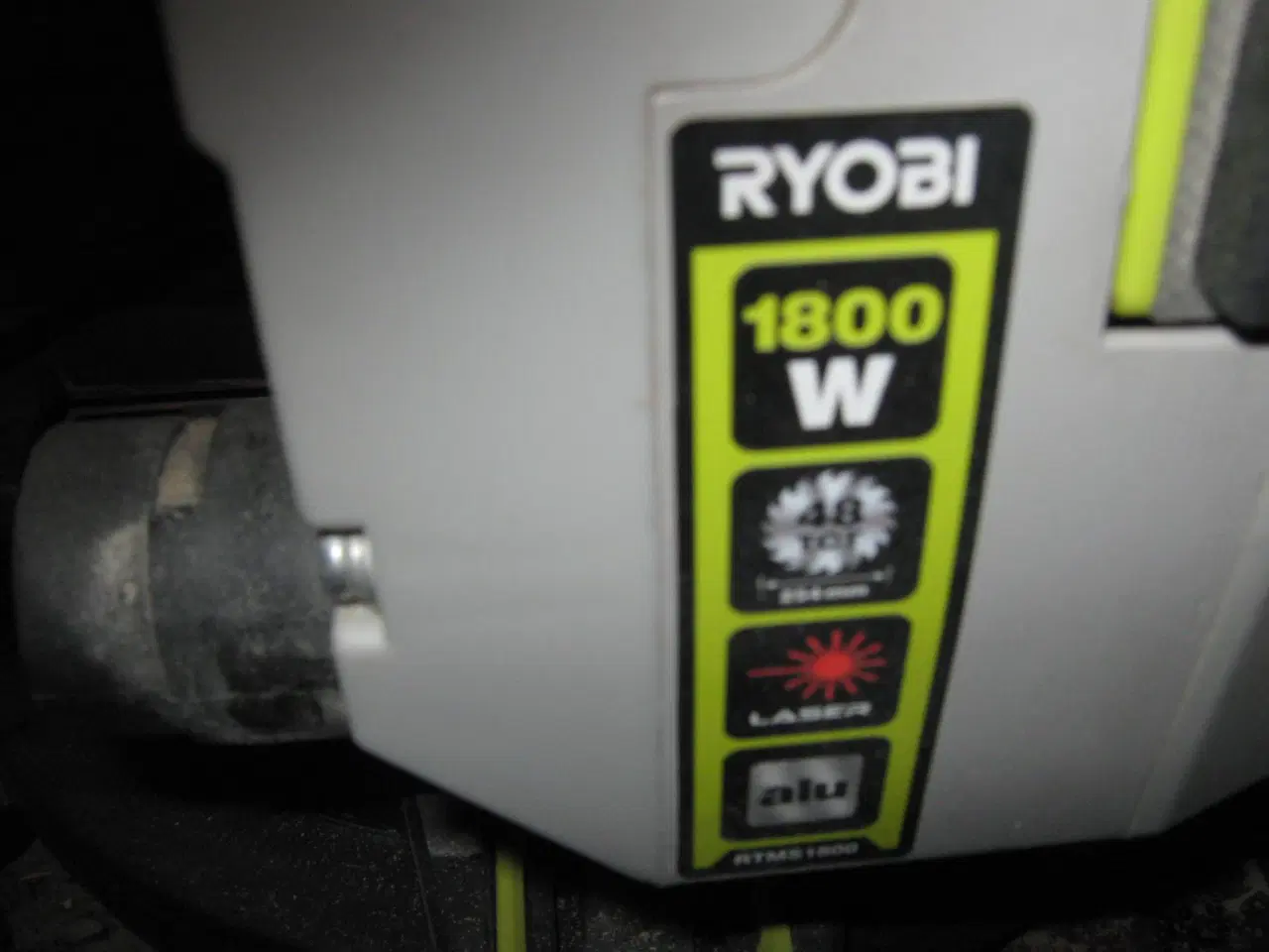 Billede 2 - meget lidt brugt ryobi kap/geringssav fejlkøb