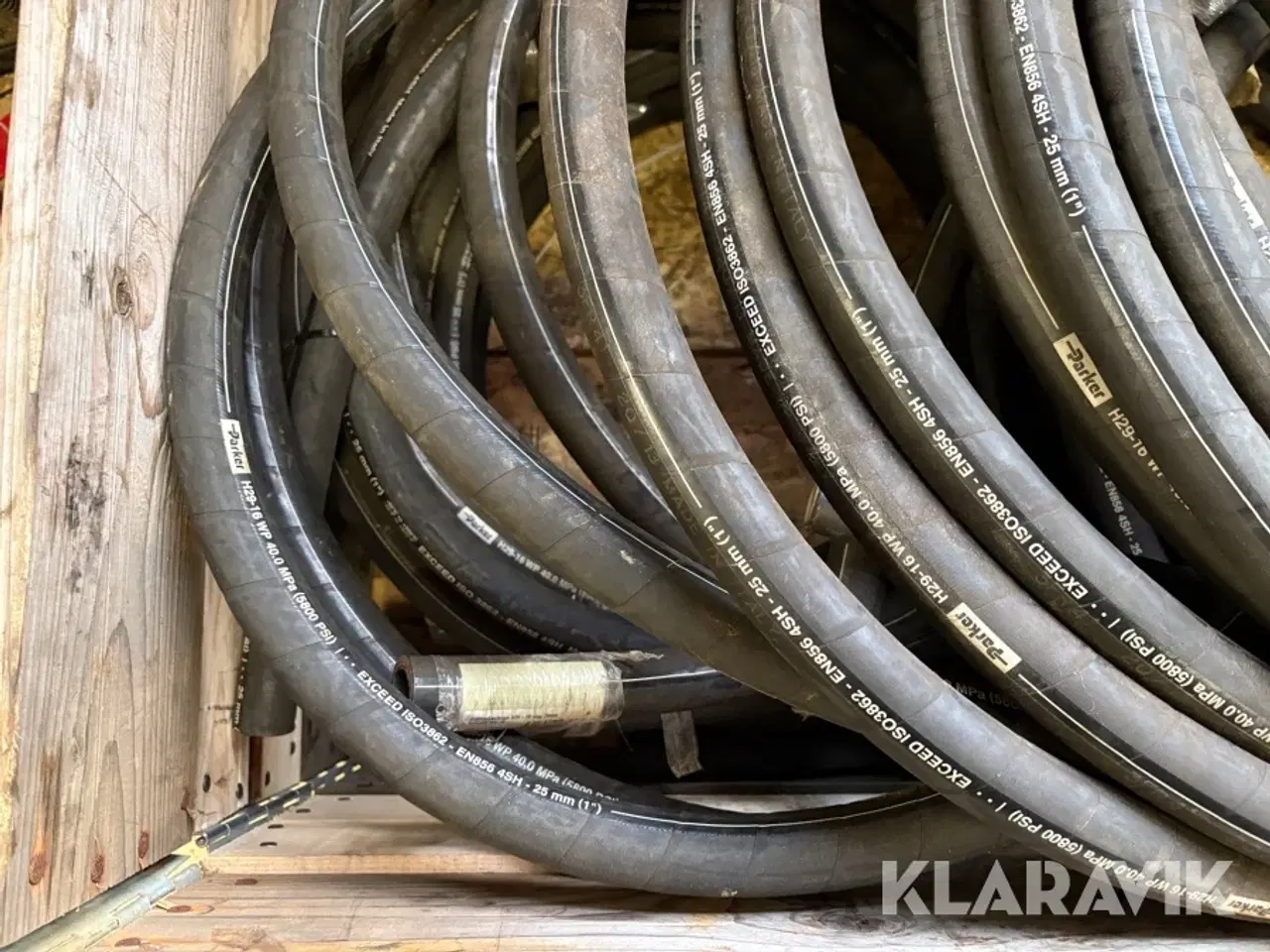 Billede 7 - Hydraulikslanger Parker H29-16 25mm 1"