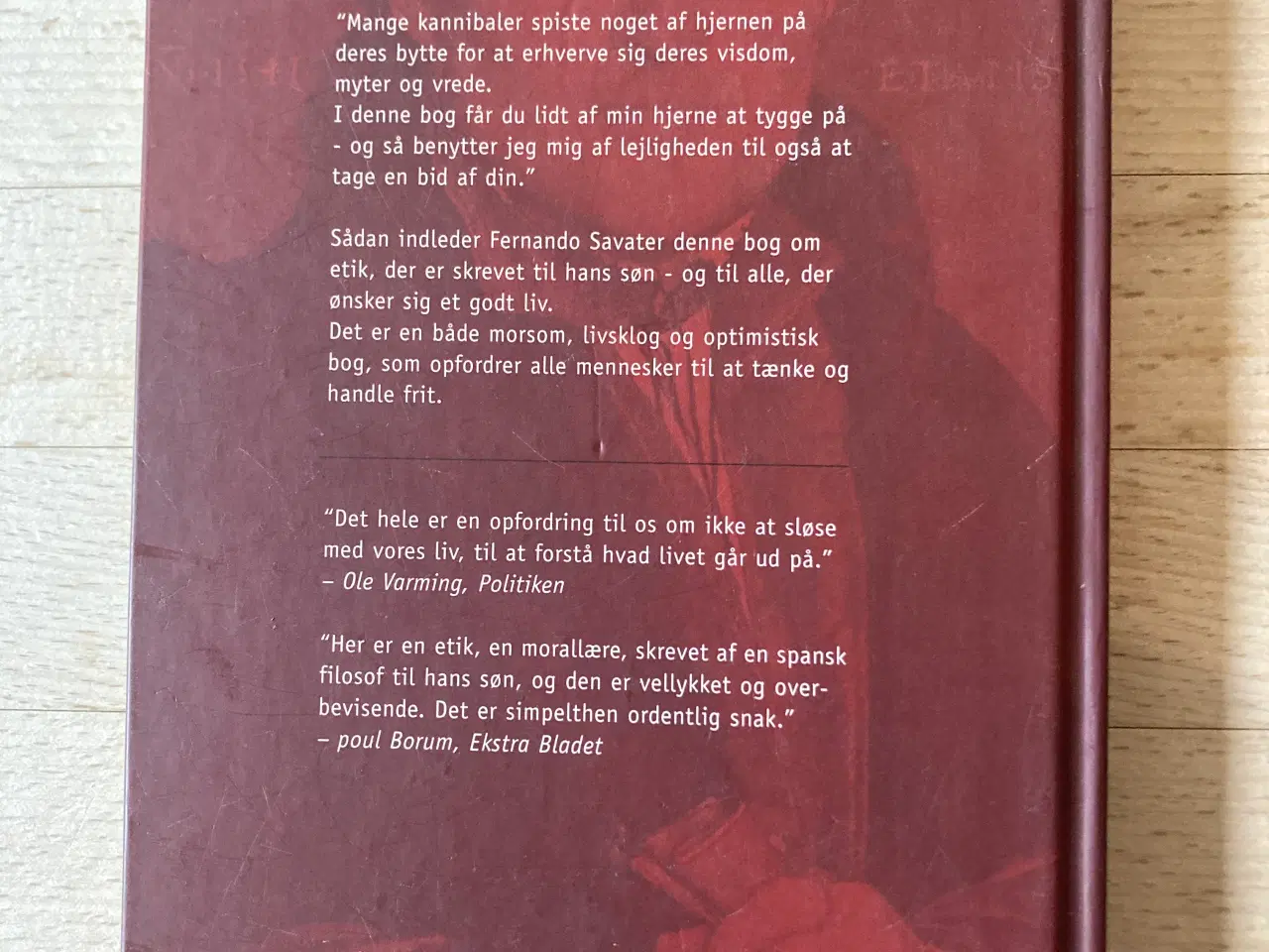 Billede 2 - Tanker fra en kannibal,  Fernando Savater