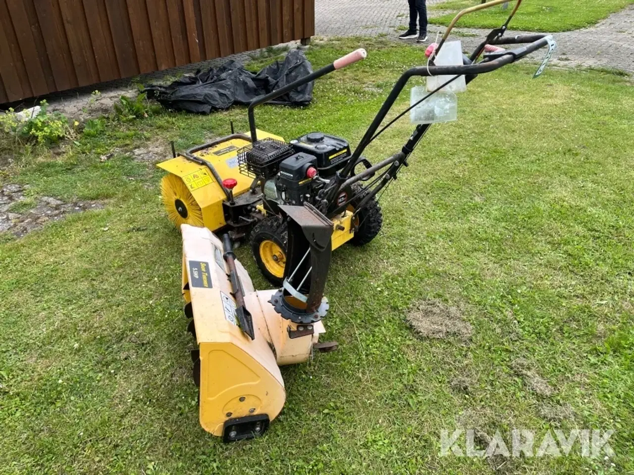 Billede 2 - Fejemaskine GMZ Snow Thrower 5.5 HP