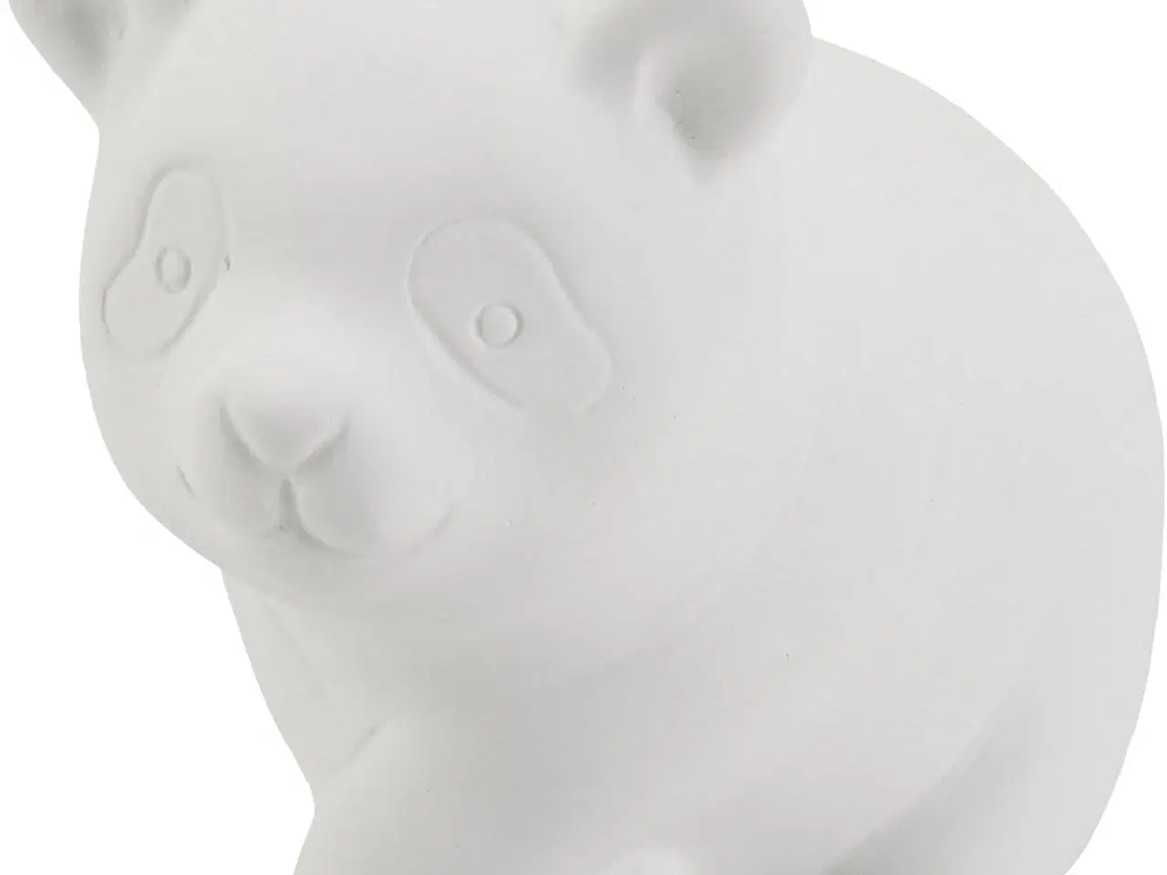 Billede 1 - Panda Sparedyr - 6 stk. i ubehandlet terrakotta