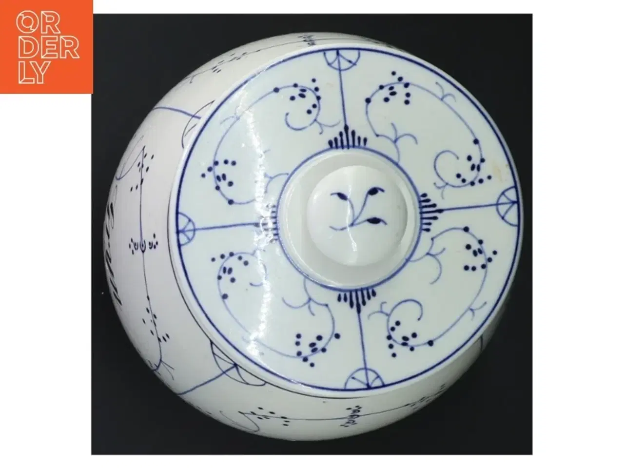 Billede 3 - Musselmalet porcelænskrukke med låg fra Villeroy & Boch (str. 16 cm)