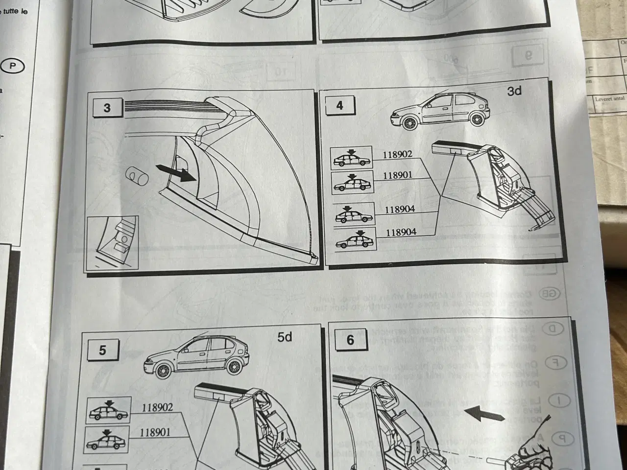Billede 9 - Rover 200/25 MG ZR tagbøjler