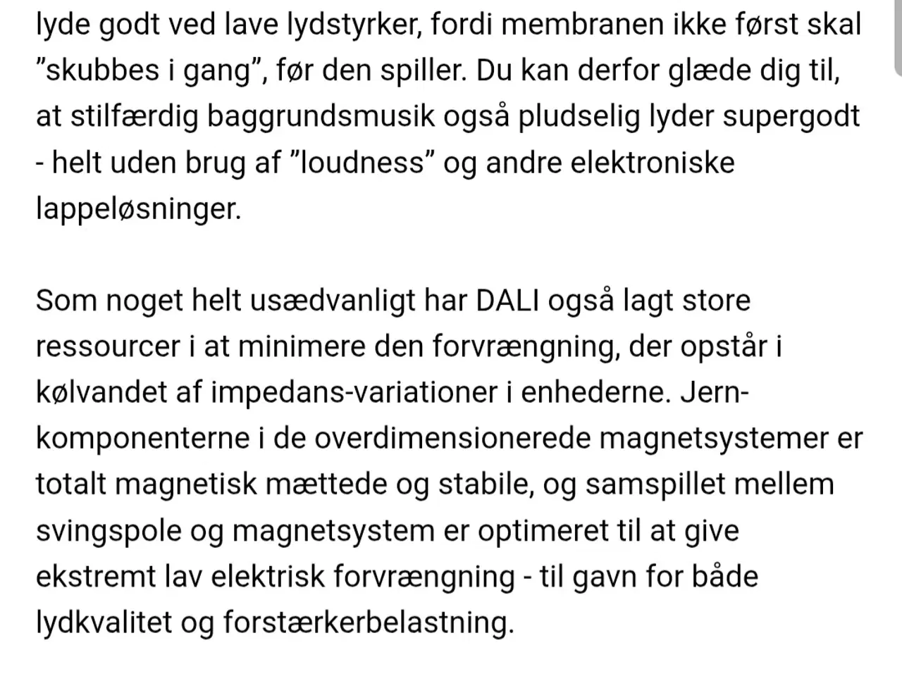 Billede 10 - Dali Mentor 1 Væg Højttaler med stor Lyd