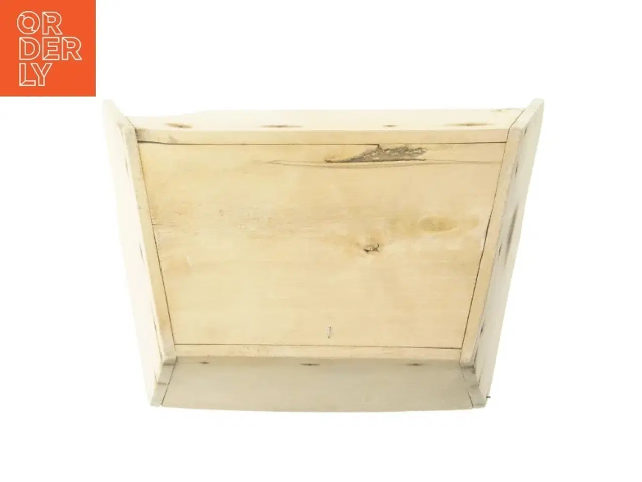 Billede 5 - Træ urte hakkebræt med mezzaluna (str. 36x21 cm)
