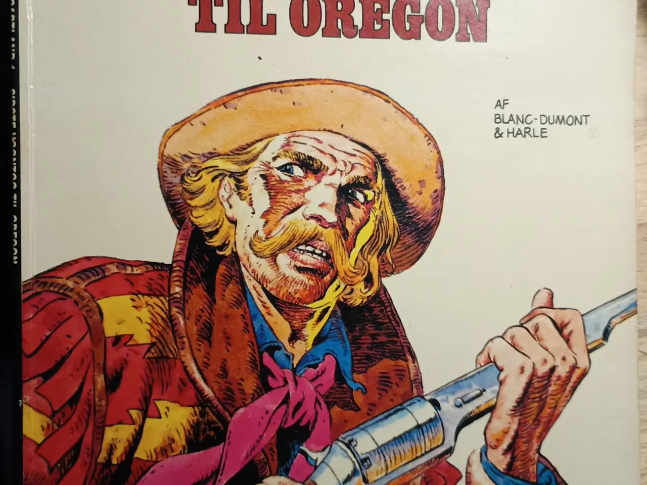 Billede 1 - Sidste Vogntog Til Oregon. Tegneserie.