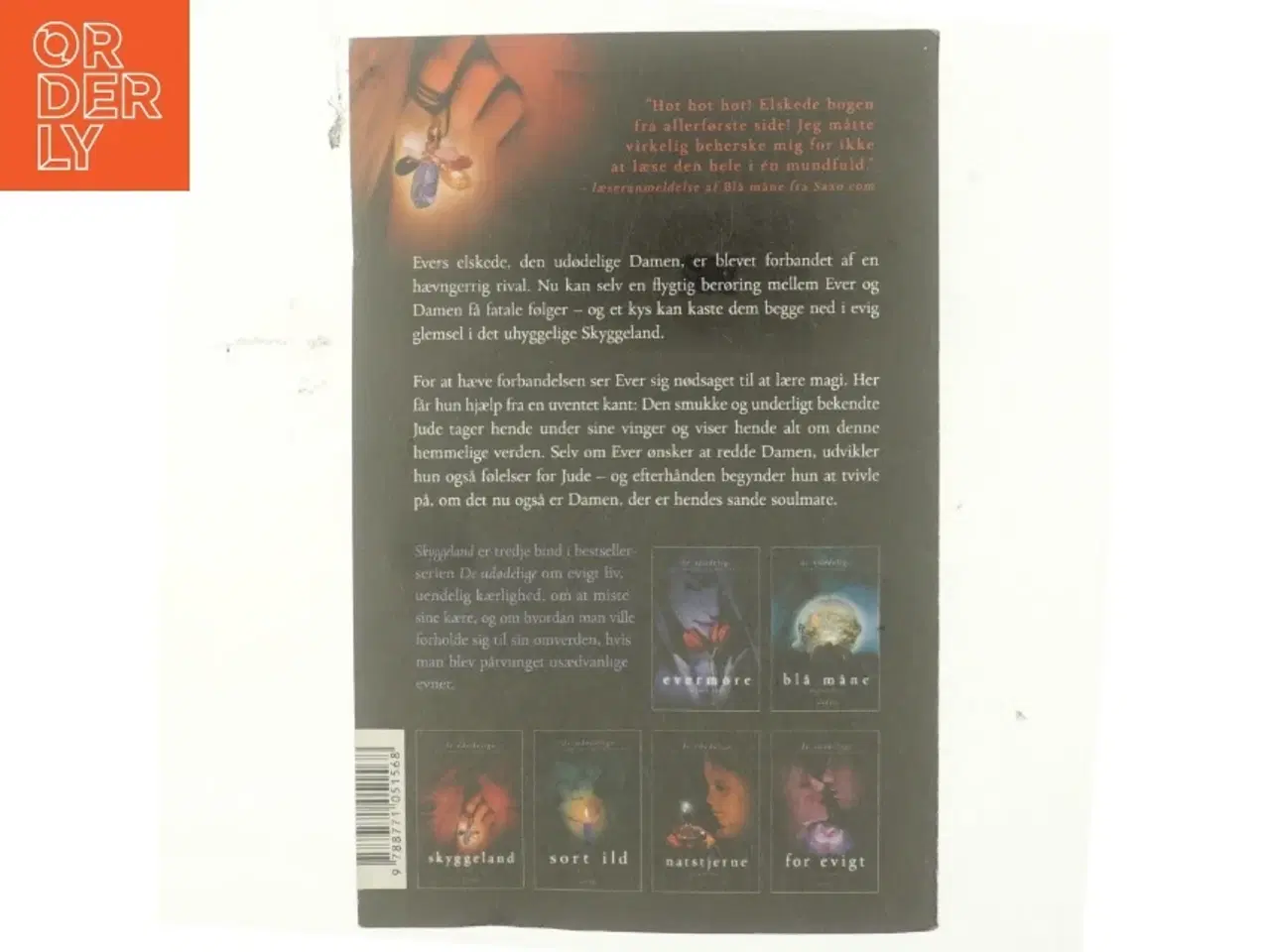 Billede 3 - De udødelige - Skyggeland 3 af Alyson Noël (Bog)