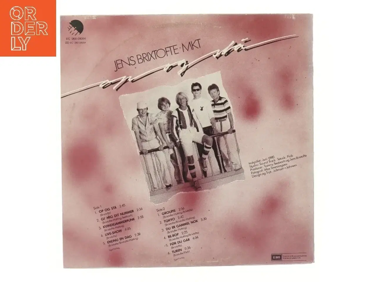 Billede 2 - Jens Brixtofte MKT vinylplade fra EMI