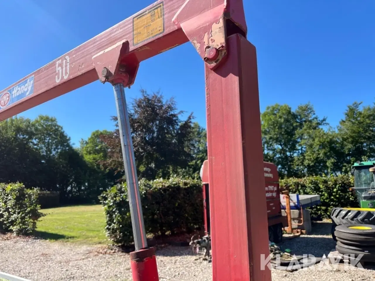 Billede 12 - Boogietrailer Humbaur 2000kg - med kran