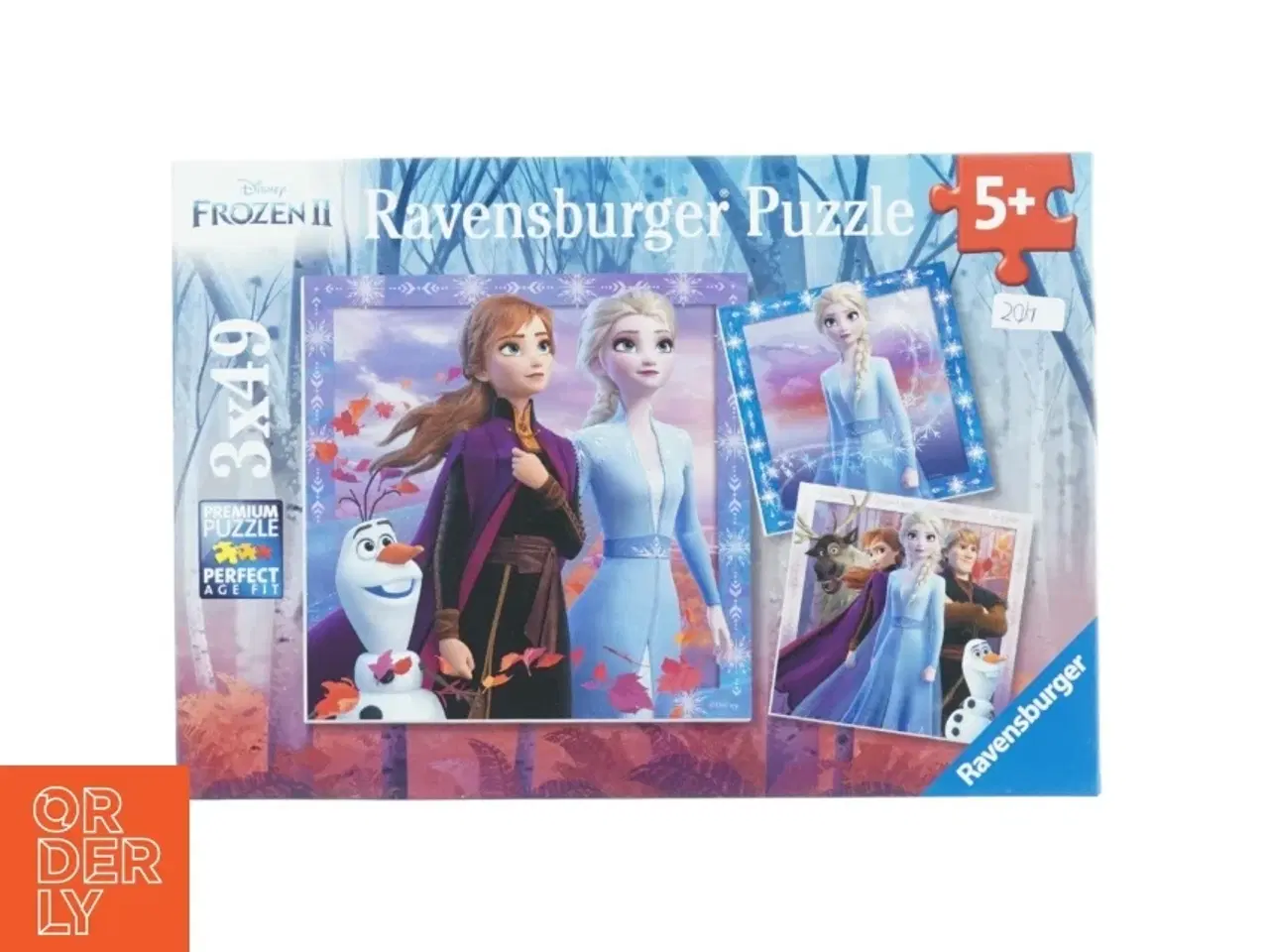 Billede 1 - Disney Frost II puslespilssæt fra Ravensburger (str. 20 x 21 cm)