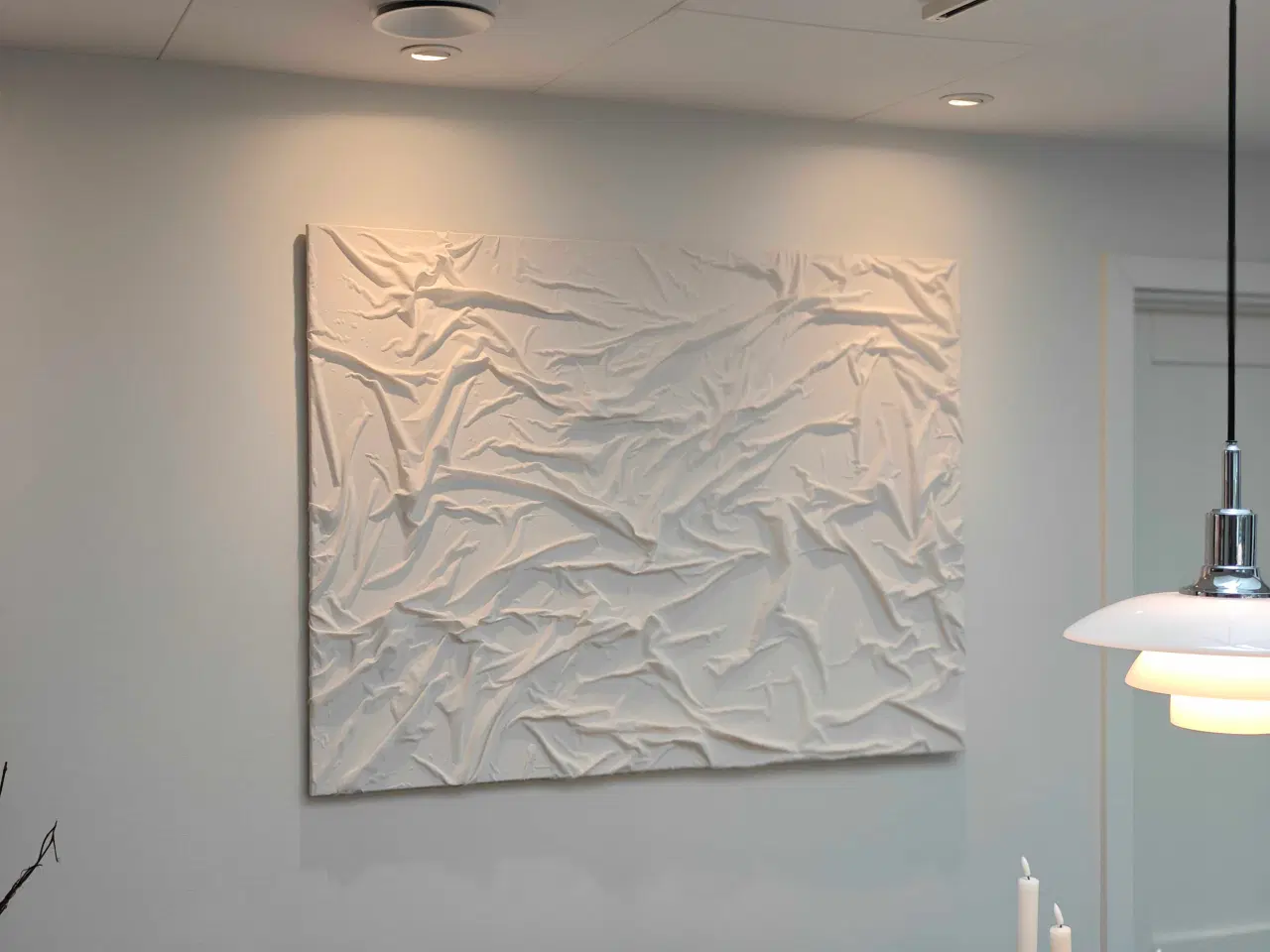 Billede 4 - Strukturmaleri 120x90