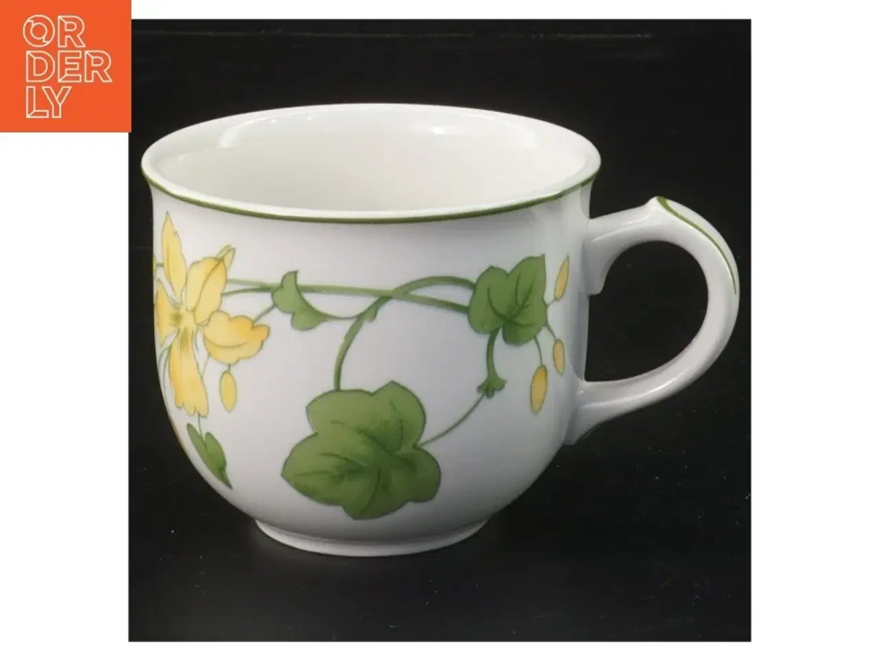 Billede 2 - Krus med blomstermotiv, 4 styk fra Villeroy & Boch (str. Ø. 8,5 cm. 4 styk)