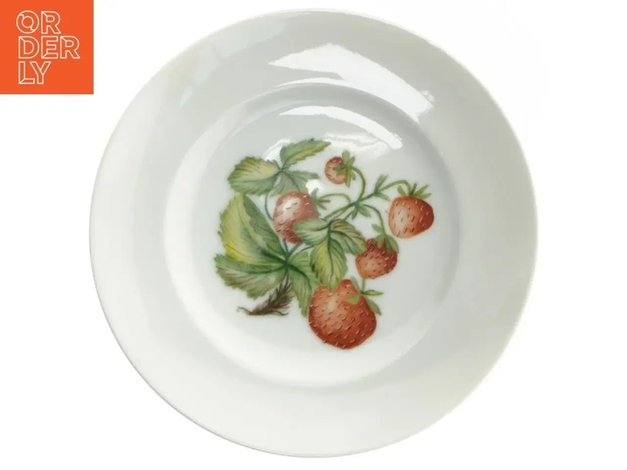 Billede 4 - Porcelænstallerkener med frugt motiver