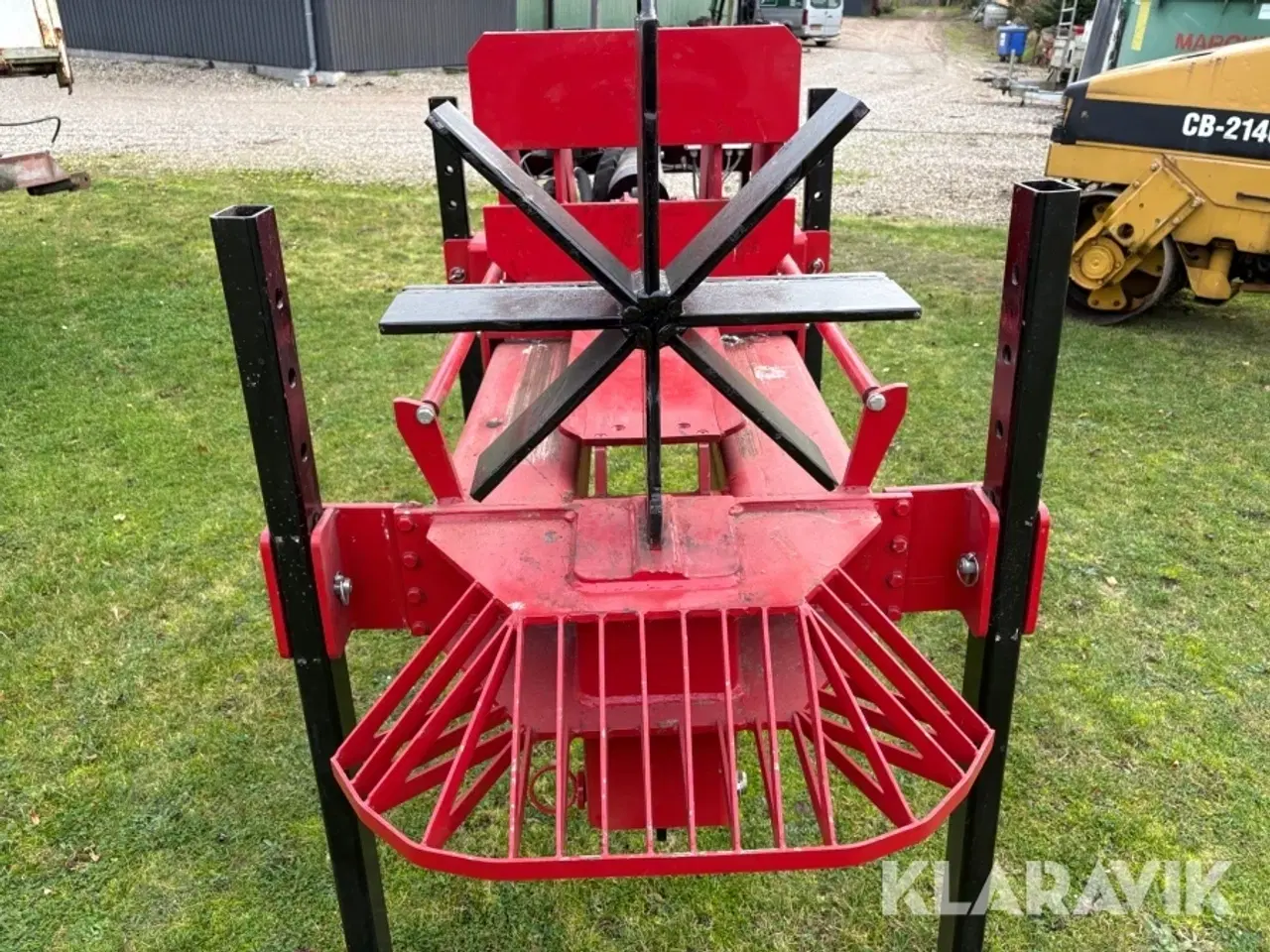 Billede 4 - Fjernstyret brændeflækker til minilæsser 30 tons