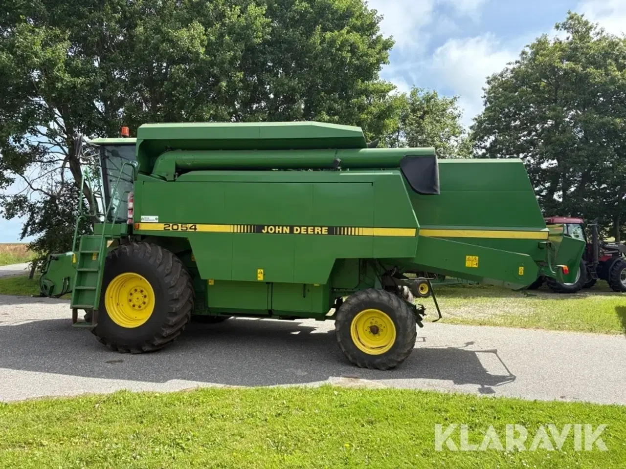 Billede 6 - Mejetærsker John Deere 2054 med skærbord og skærbordsvogn