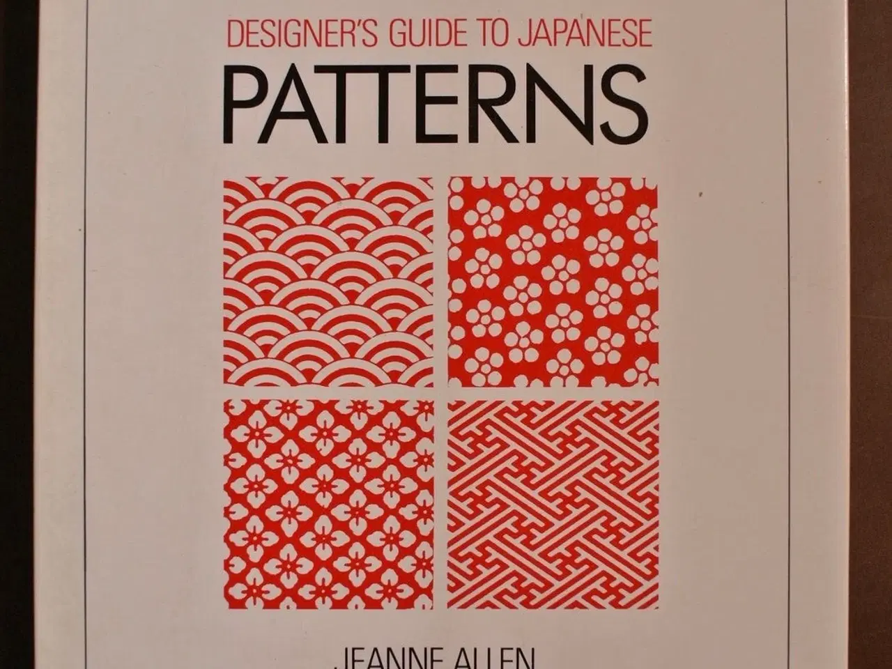 Billede 1 - designer's guide to japanese patterns, by jeanne a
