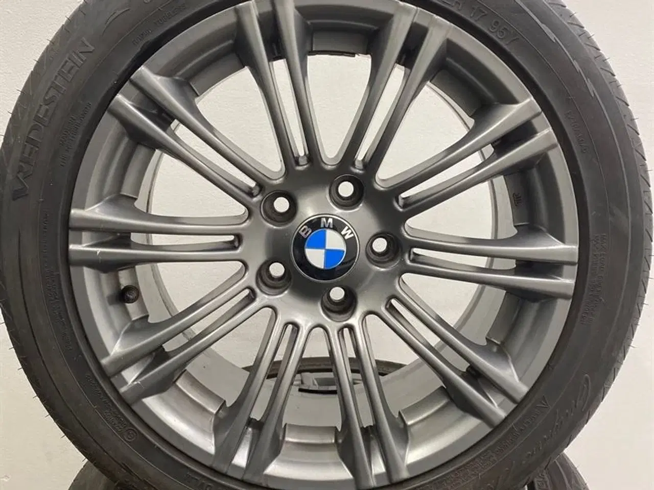 Billede 9 - 17" Alufælge med sommerdæk A64464 BMW E32 E34 E39 E60 E61 E60LCI E61LCI