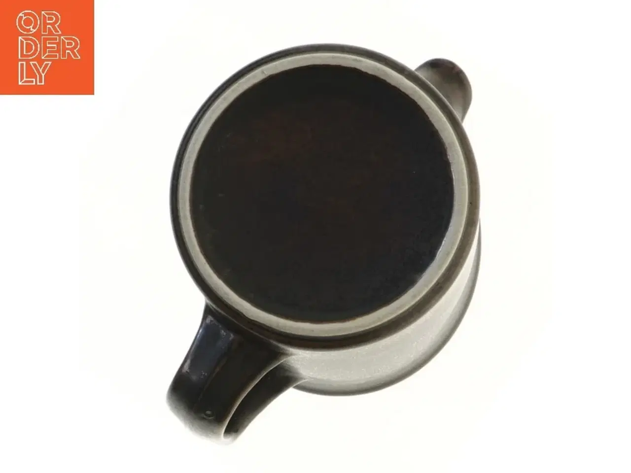 Billede 2 - Keramikkande med hank og tud (str. 13,5 cm)