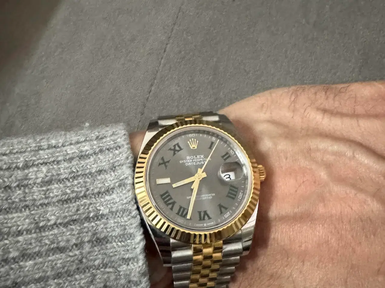 Billede 2 - Rolex Dayjust 41mm helt nye