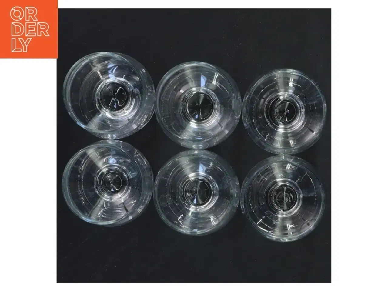 Billede 2 - Sæt med seks glas (str. Ø 4,5x9 cm)