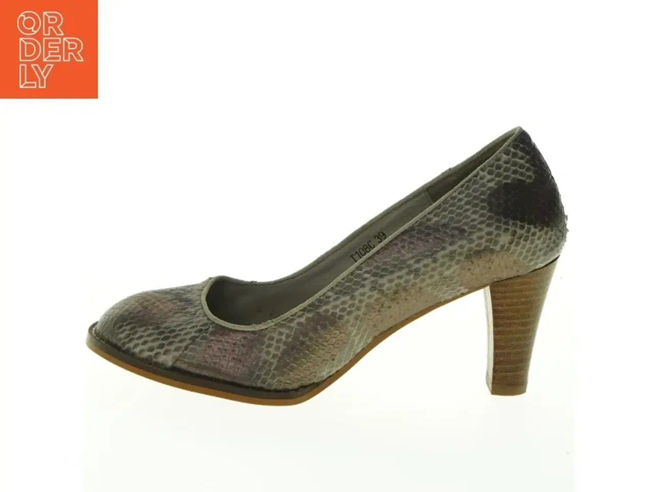 Billede 1 - Sofie Schnoor Slangeprint pumps (str. 39)
