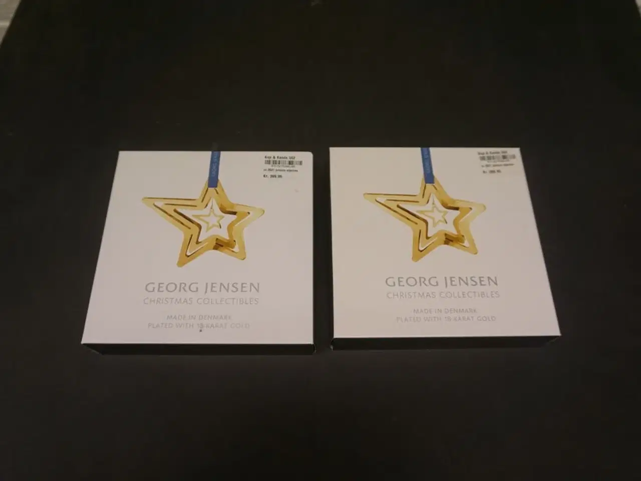 Billede 1 - 2 stk. Juletræsophæng GEORG JENSEN
