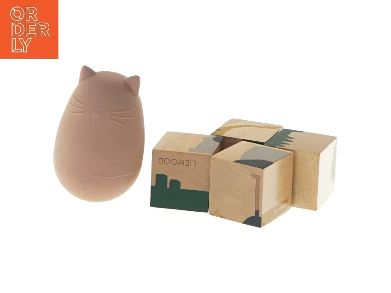 Billede 1 - Liewood tumling og puslespil (str. 5x5x5 cm)