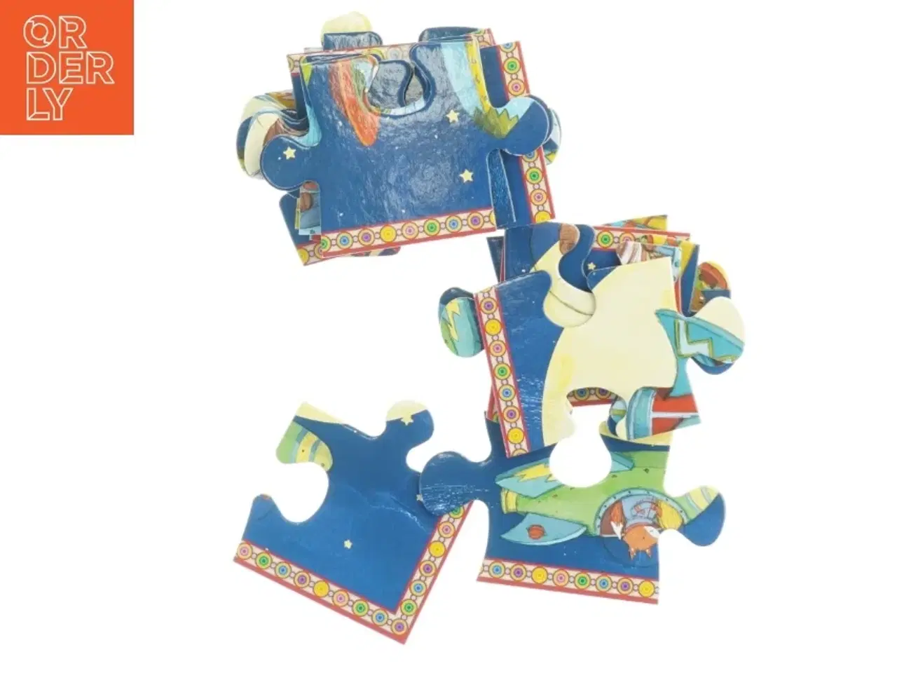 Billede 3 - Børnepuslespil med rumtema