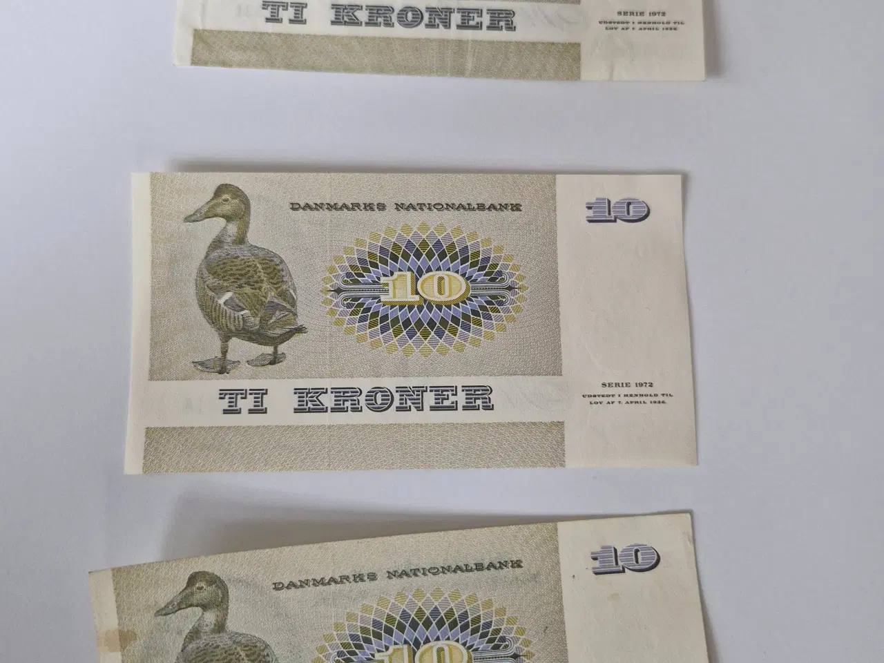 Billede 3 - Danske 10kr sedler 