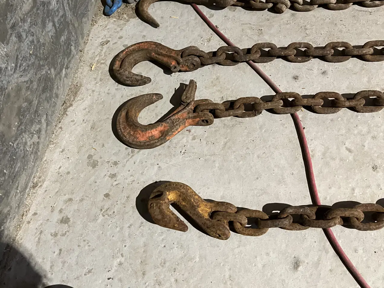 Billede 8 - Kæder kroge pladeklo