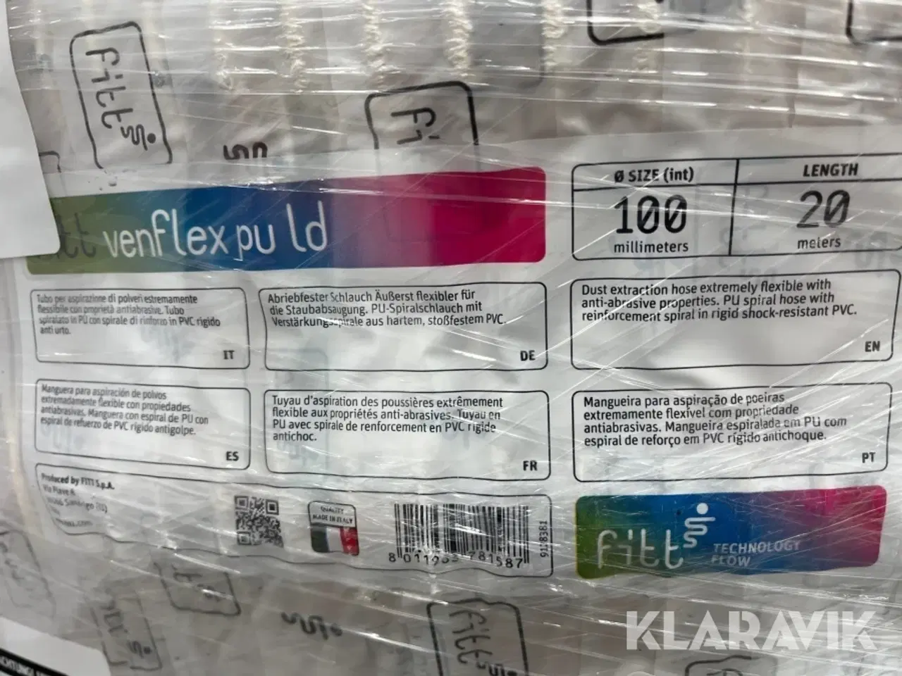 Billede 6 - Slanger Fitt Venflex PU LF Ø100 - 3x20 meter