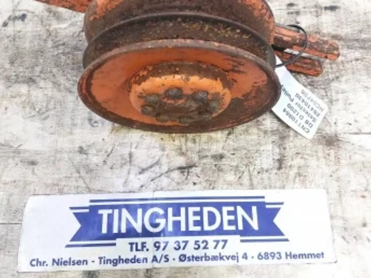 Billede 1 - Dronningborg D1200 Underblæser variator Remskive 28410430 komplet