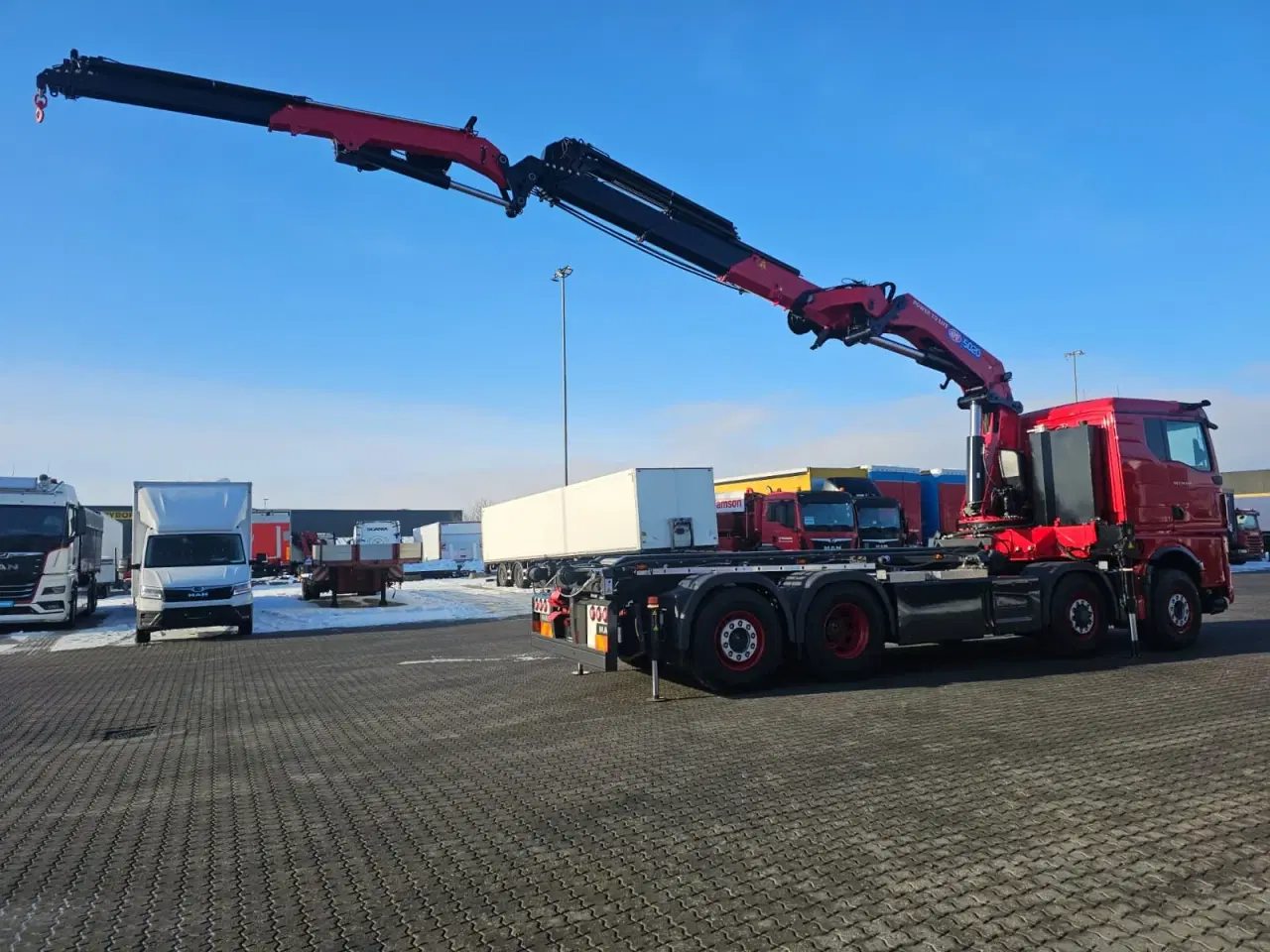 Billede 18 - MAN TGX 35.540 8X2H-6 BL CH, Hejs-kran