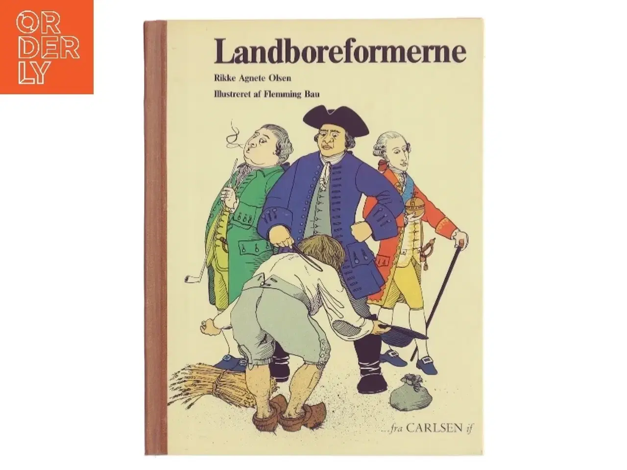 Billede 1 - Landboreformerne af Rikke Agnete Olsen (Bog)