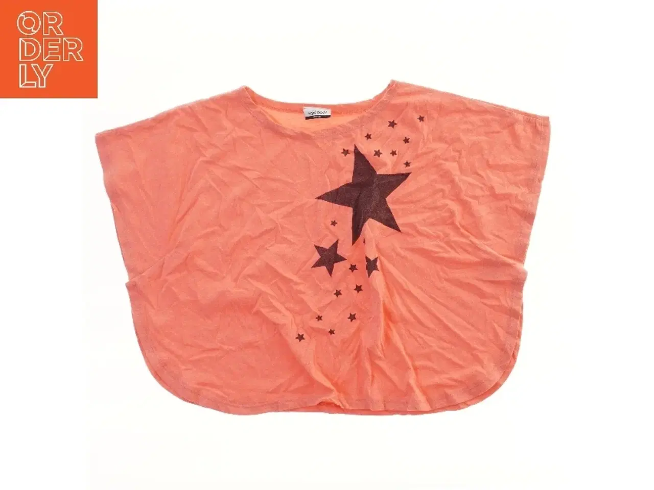 Billede 1 - Orange T-shirt med stjerner fra Royal Rebels (str. 122)