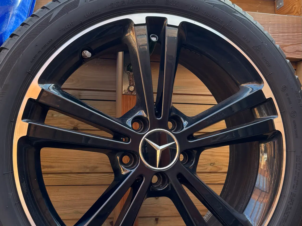 Billede 1 - Originale 18” Mercedes fælge med vinterdæk