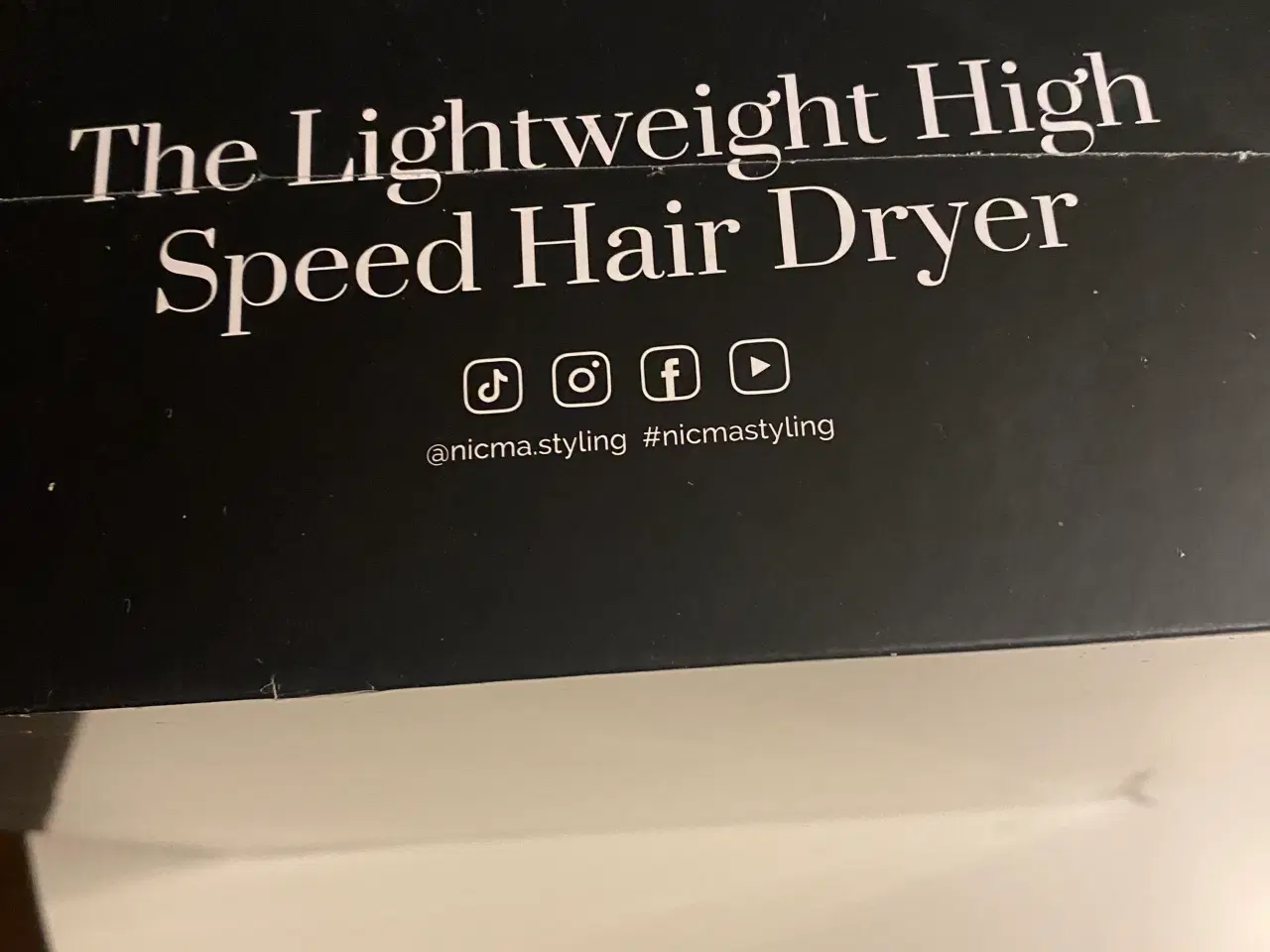 Billede 3 - NICMA Styling Lightweight High Speed Hair Dryer