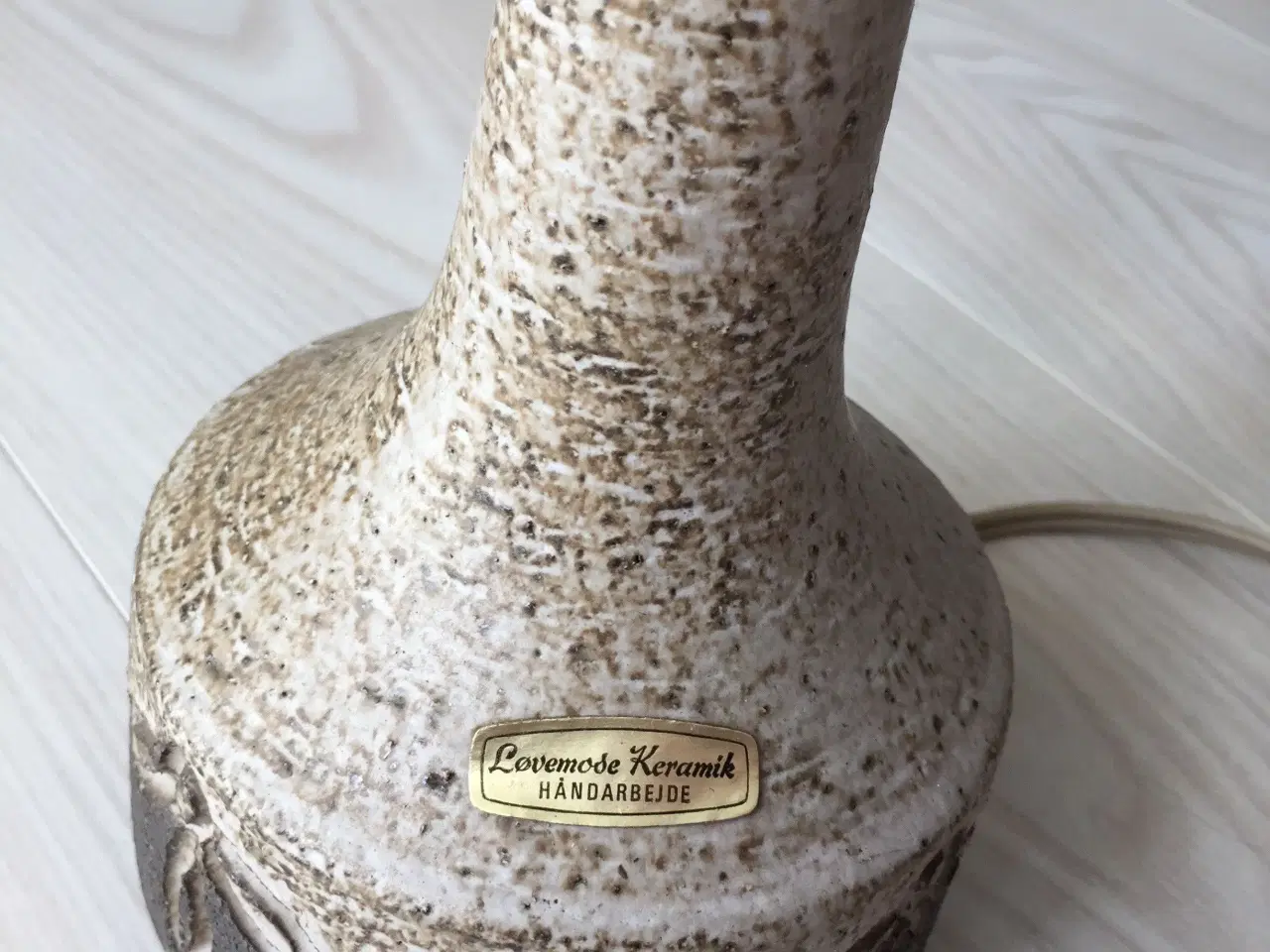Billede 1 - Keramik lampe 