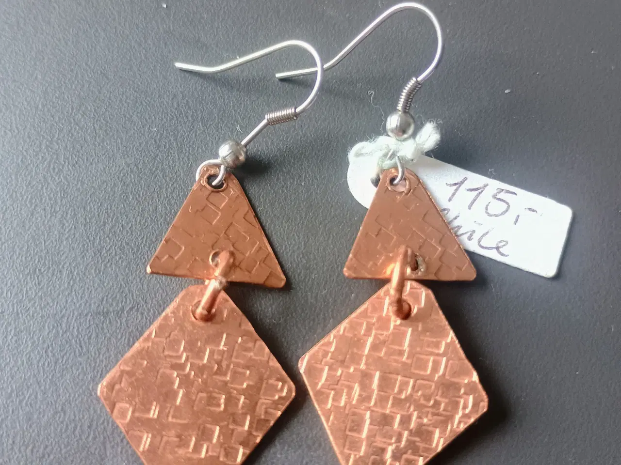 Billede 1 - Øreringe fra Chile Kobberøreringe Earrings