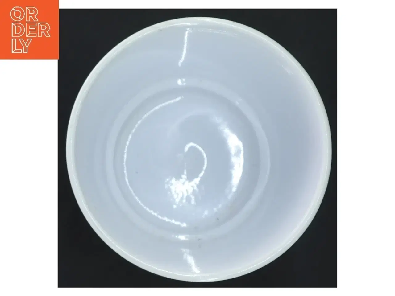 Billede 3 - Hvid keramisk vase/potte (str. 15 cm)