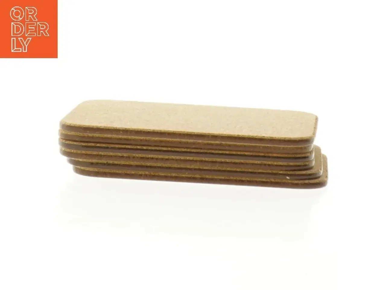 Billede 5 - Bord brikker med frugt- og grøntsagsmotiver (str. 11,5 x 9,5 cm)