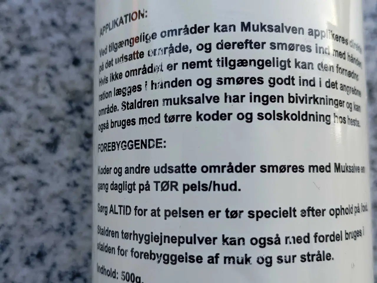 Billede 2 - Muksalve fra Staldren 