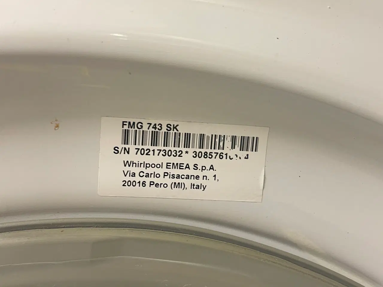 Billede 2 - Hotpoint vaskemaskine 