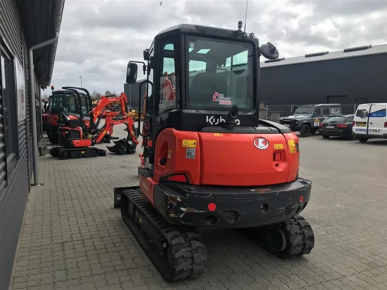 Billede 14 - Kubota KX42-4 hydraulisk skovlskifte