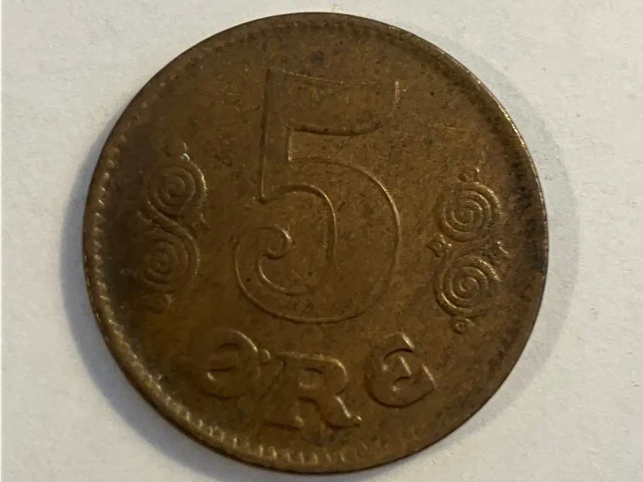 Billede 1 - 5 øre 1921 Danmark