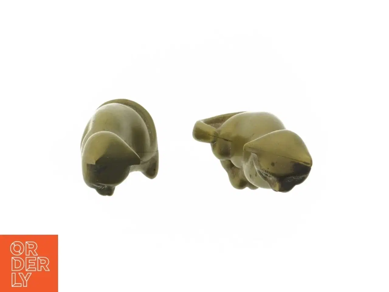 Billede 3 - Messing kattefigurer (str. 18 cm)