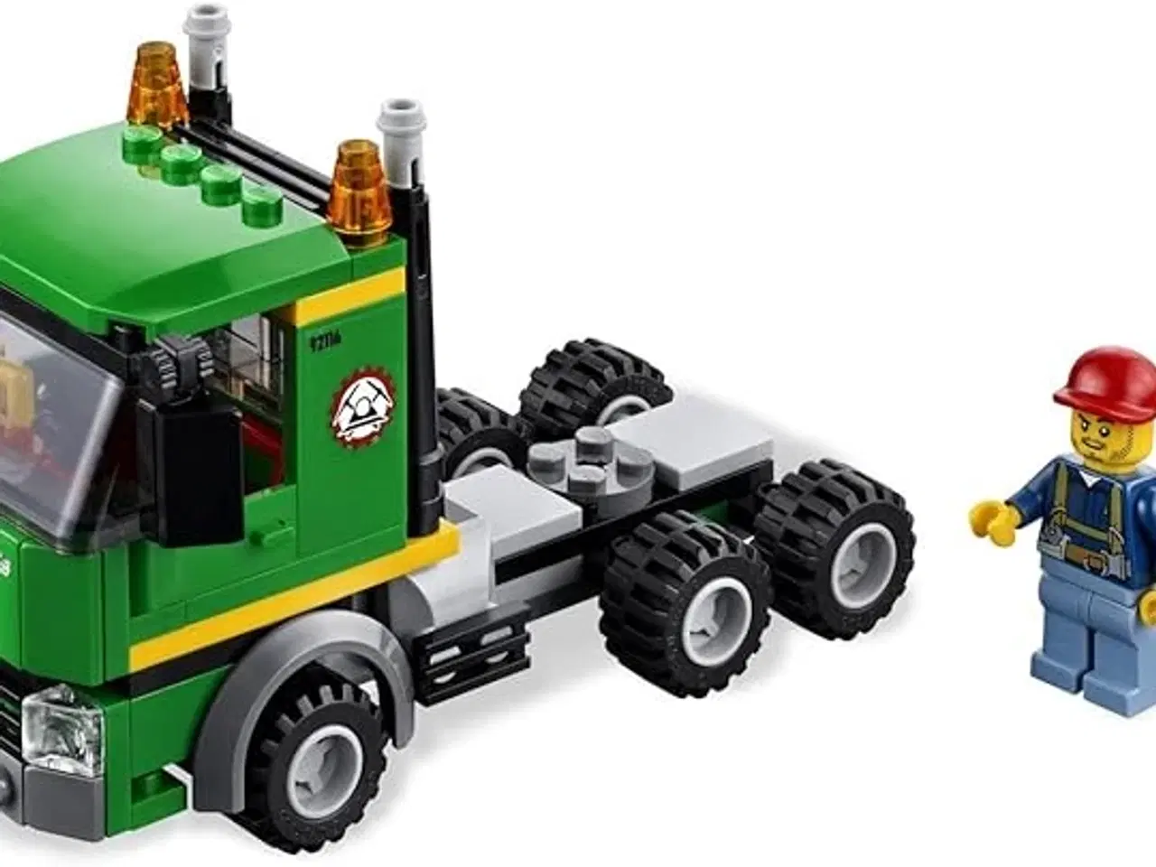 Billede 3 - Lego City, 4203, Gravemaskinetransporter.