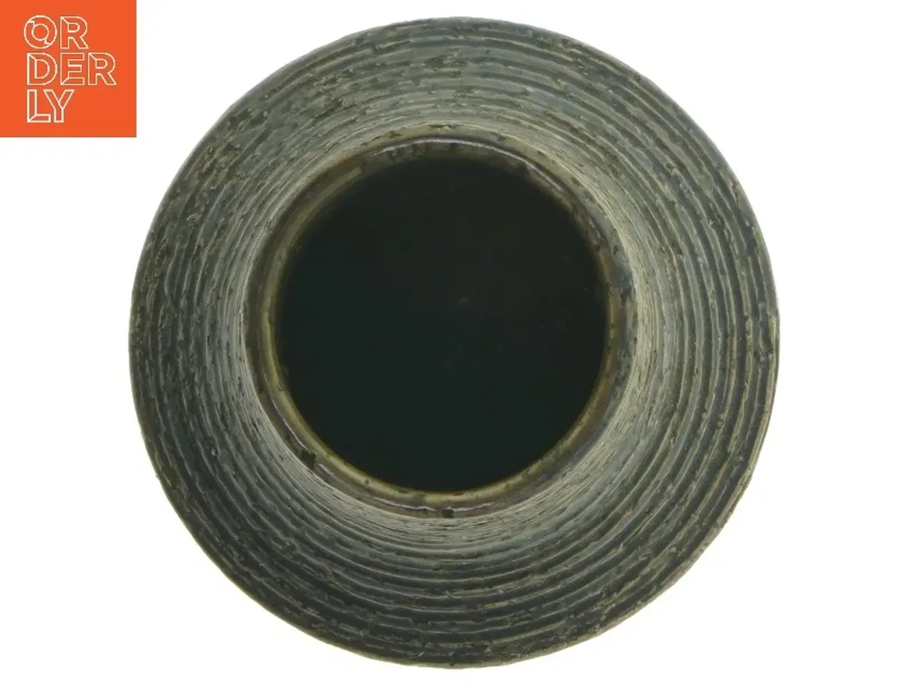 Billede 3 - Keramisk vase fra ANF (str. Ø 7,5 cm længde 19 cm)