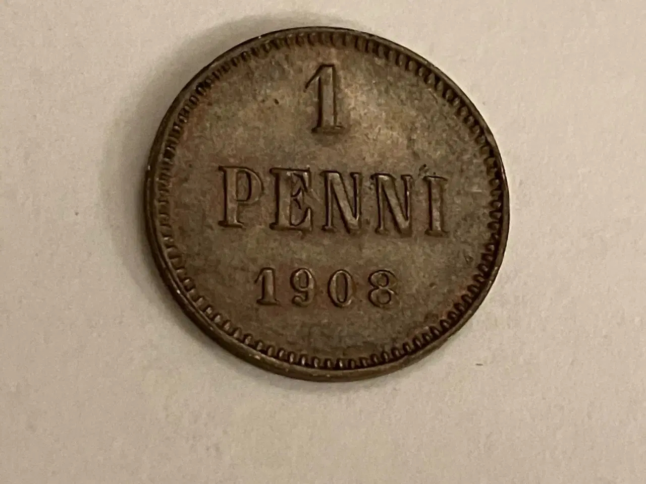 Billede 1 - 1 Penni 1908 Finland